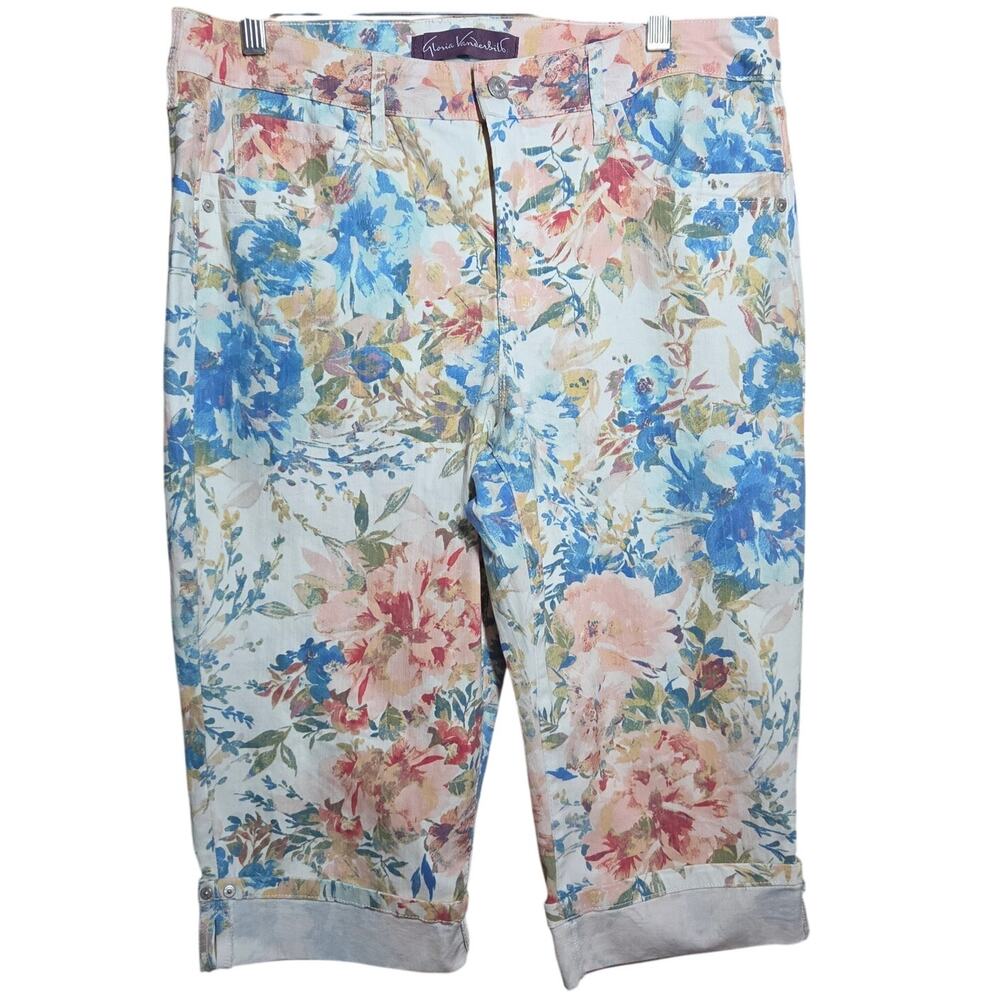 Floral Print Caprie Pants Size 12